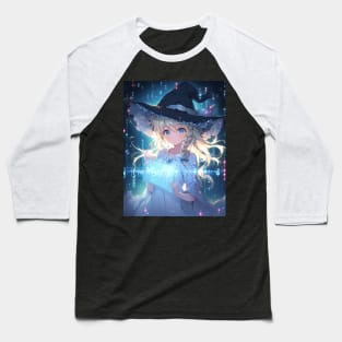 Witch girl Baseball T-Shirt